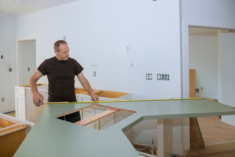 Local Laminate Countertop Installation pros at work