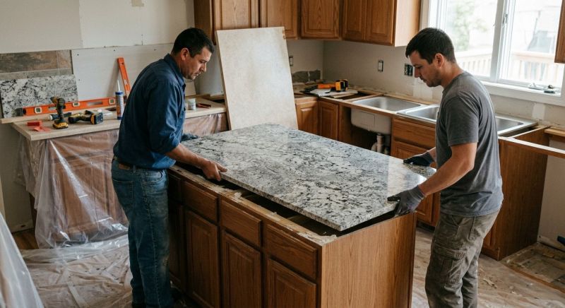 Granite Installation in Sacramento, CA